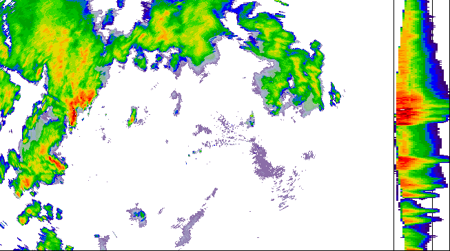 Meteoradar - aktuální srážky 2026-07-01 07:30:00