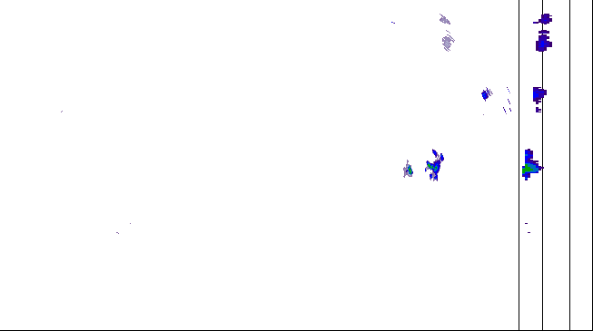 Meteoradar - aktuální srážky 2026-07-02 03:45:00