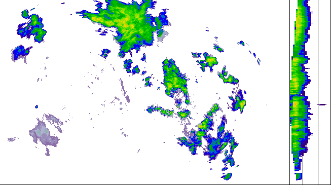Meteoradar - aktuální srážky 2026-07-05 01:00:00