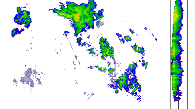 Meteoradar - aktuální srážky 2026-07-05 01:15:00