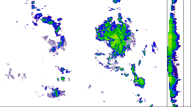Meteoradar - aktuální srážky 2026-07-05 03:30:00