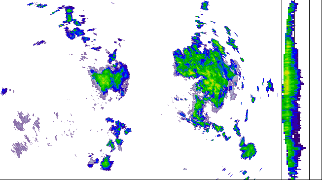 Meteoradar - aktuální srážky 2026-07-05 04:00:00