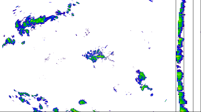 Meteoradar - aktuální srážky 2026-07-05 10:00:00