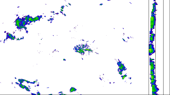 Meteoradar - aktuální srážky 2026-07-05 10:15:00