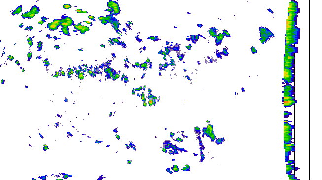 Meteoradar - aktuální srážky 2026-07-05 12:30:00