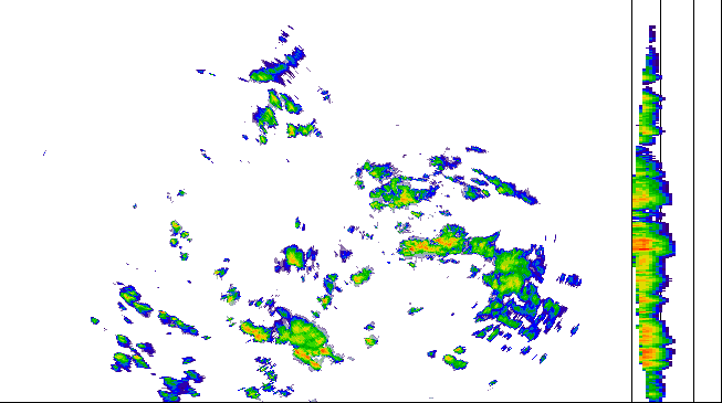 Meteoradar - aktuální srážky 2026-07-06 10:00:00