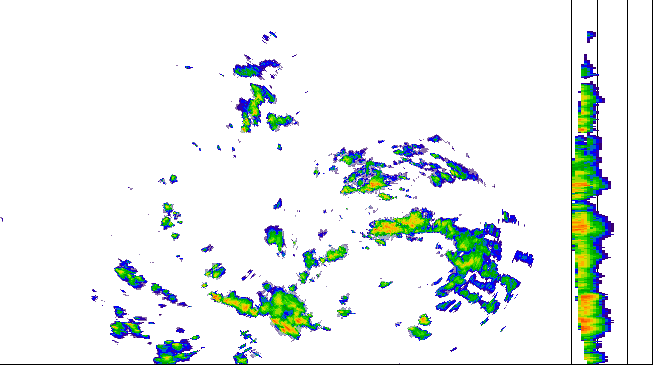 Meteoradar - aktuální srážky 2026-07-06 10:15:00