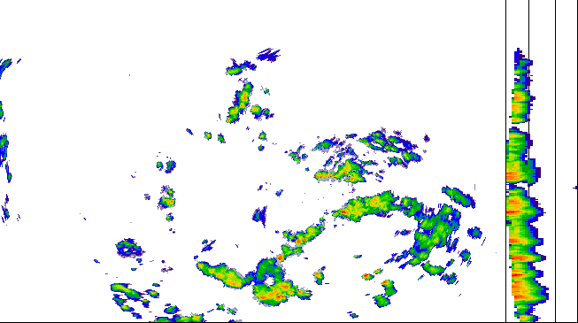 Meteoradar - aktuální srážky 2026-07-06 10:45:00