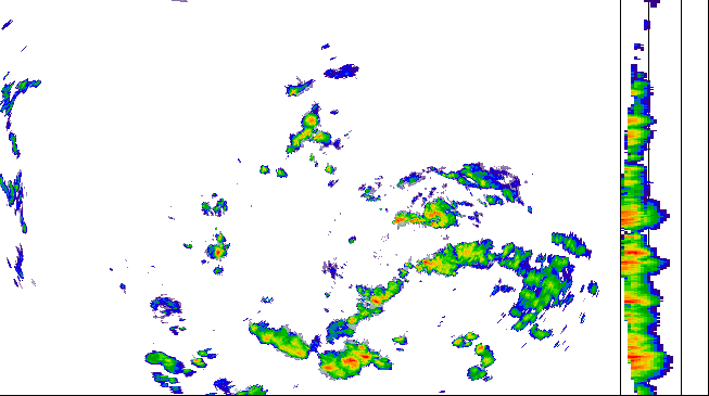 Meteoradar - aktuální srážky 2026-07-06 11:00:00
