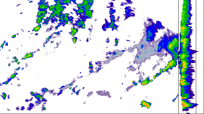 Meteoradar - aktuální srážky 2026-07-06 17:15:00
