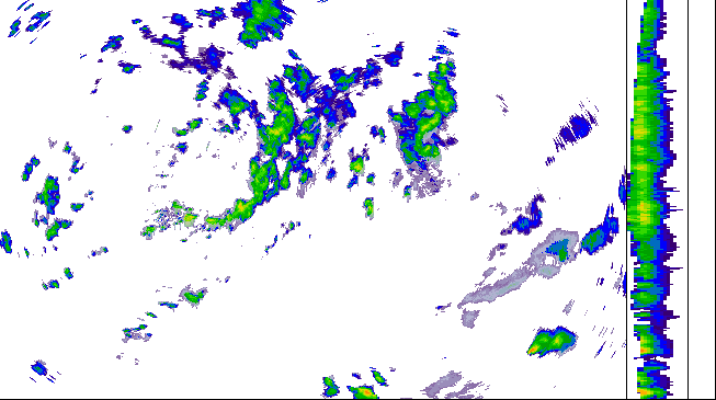 Meteoradar - aktuální srážky 2026-07-06 19:15:00