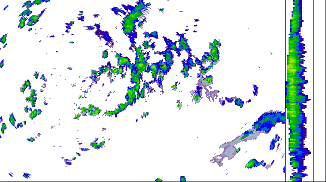 Meteoradar - aktuální srážky 2026-07-06 19:45:00
