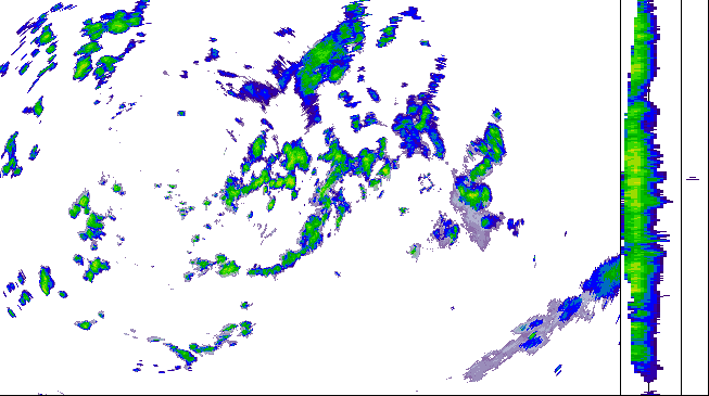 Meteoradar - aktuální srážky 2026-07-06 20:15:00
