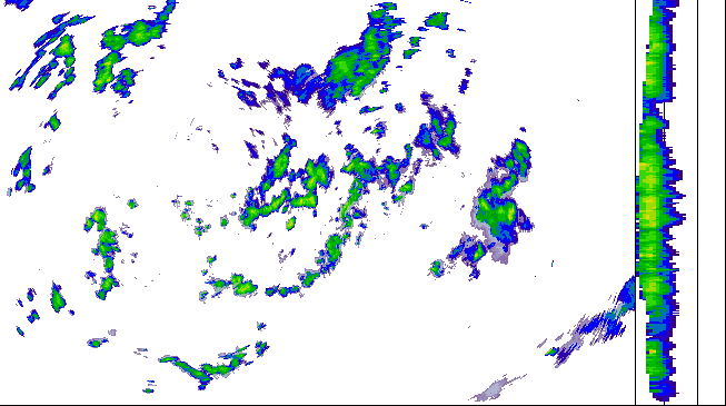 Meteoradar - aktuální srážky 2026-07-06 20:30:00