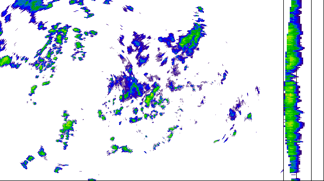 Meteoradar - aktuální srážky 2026-07-06 21:30:00