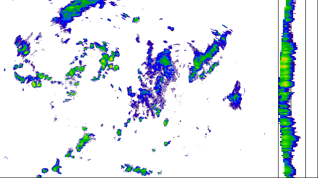 Meteoradar - aktuální srážky 2026-07-06 22:30:00