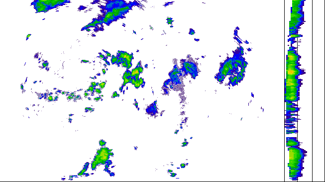 Meteoradar - aktuální srážky 2026-07-06 23:15:00