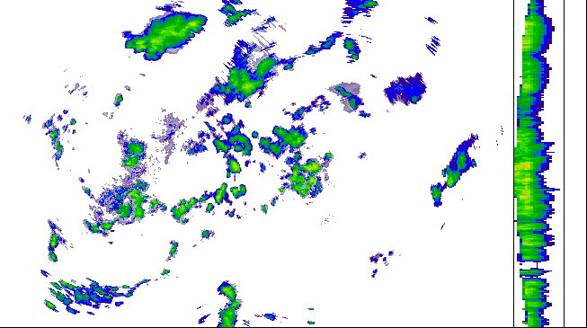 Meteoradar - aktuální srážky 2026-07-07 00:30:00