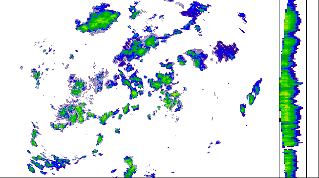 Meteoradar - aktuální srážky 2026-07-07 00:45:00