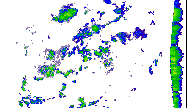 Meteoradar - aktuální srážky 2026-07-07 01:00:00