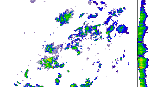 Meteoradar - aktuální srážky 2026-07-07 01:45:00