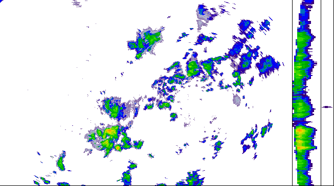 Meteoradar - aktuální srážky 2026-07-07 02:00:00