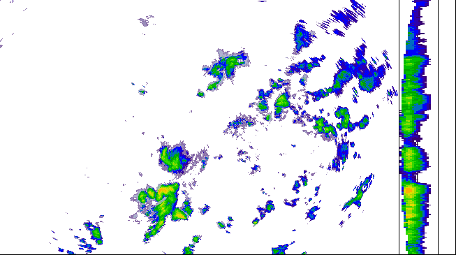 Meteoradar - aktuální srážky 2026-07-07 02:30:00