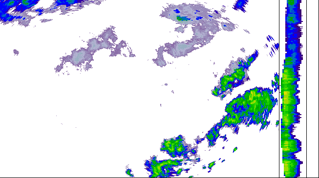 Meteoradar - aktuální srážky 2026-07-07 04:45:00