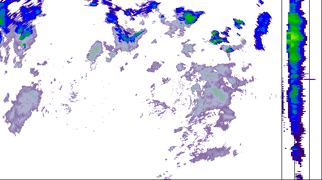 Meteoradar - aktuální srážky 2026-07-07 11:00:00