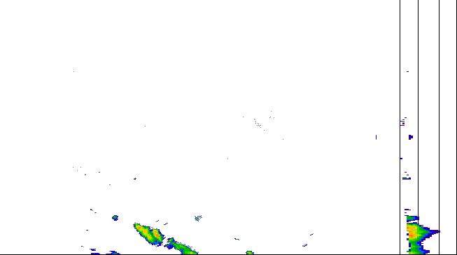 Meteoradar - aktuální srážky 2026-07-08 14:45:00