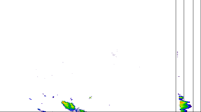 Meteoradar - aktuální srážky 2026-07-08 15:00:00