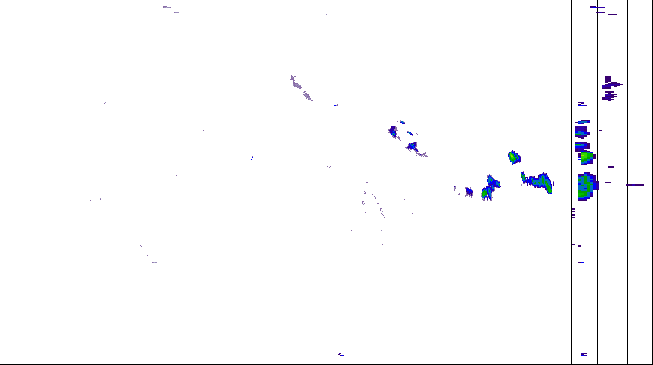 Meteoradar - aktuální srážky 2026-07-10 19:15:00
