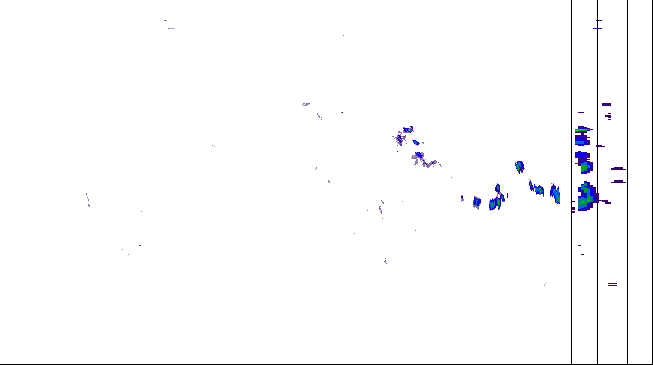 Meteoradar - aktuální srážky 2026-07-10 19:30:00