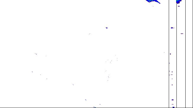 Meteoradar - aktuální srážky 2026-07-12 00:45:00