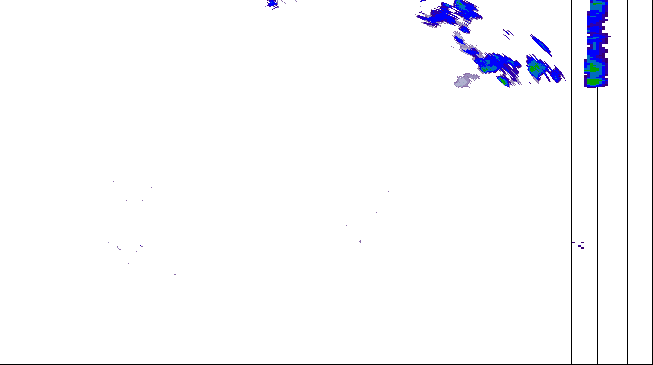 Meteoradar - aktuální srážky 2026-07-12 02:30:00