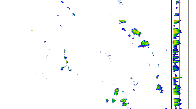 Meteoradar - aktuální srážky 2026-07-12 19:00:00