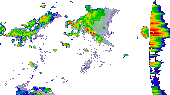 Meteoradar - aktuální srážky 2026-07-14 14:00:00