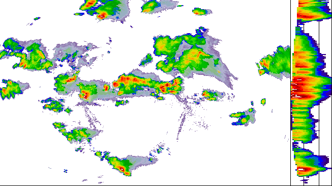 Meteoradar - aktuální srážky 2026-07-14 15:45:00