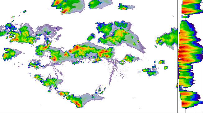 Meteoradar - aktuální srážky 2026-07-14 16:00:00