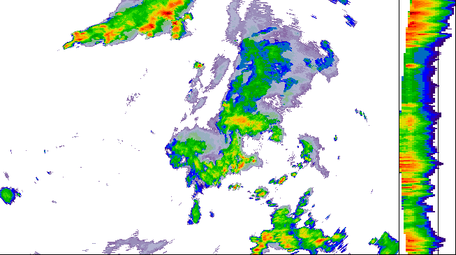 Meteoradar - aktuální srážky 2026-07-15 02:15:00
