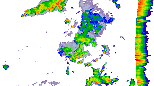 Meteoradar - aktuální srážky 2026-07-15 02:30:00