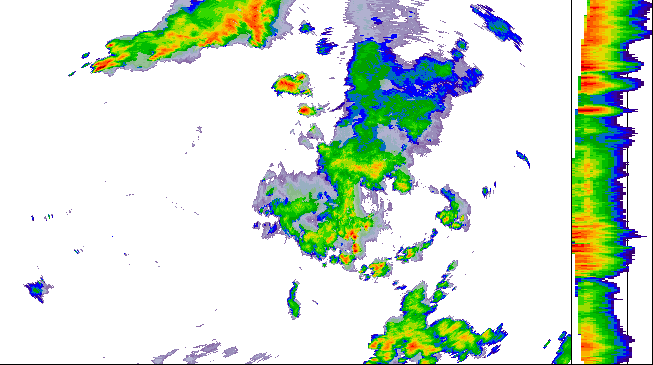 Meteoradar - aktuální srážky 2026-07-15 02:45:00