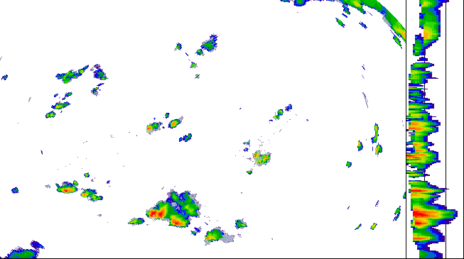 Meteoradar - aktuální srážky 2026-07-15 15:30:00