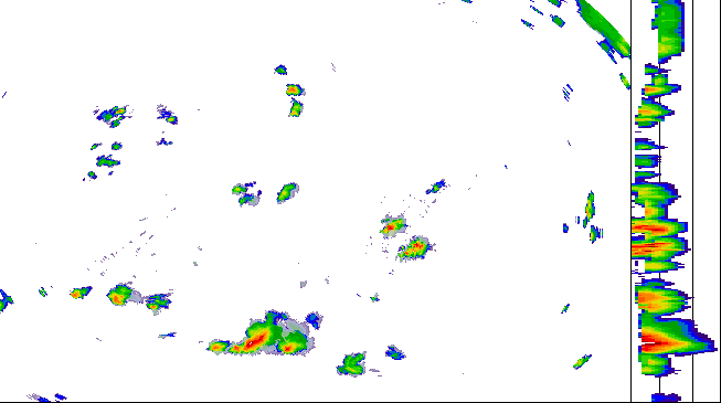Meteoradar - aktuální srážky 2026-07-15 16:00:00
