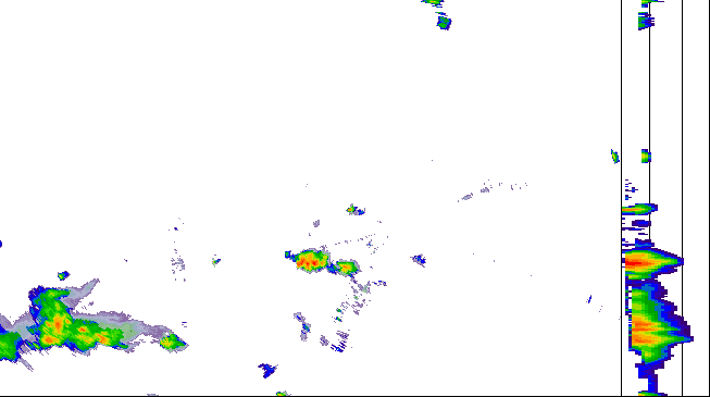 Meteoradar - aktuální srážky 2026-07-15 21:00:00