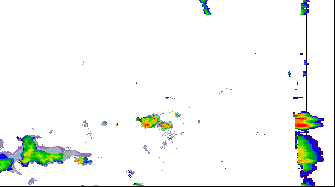 Meteoradar - aktuální srážky 2026-07-15 21:15:00