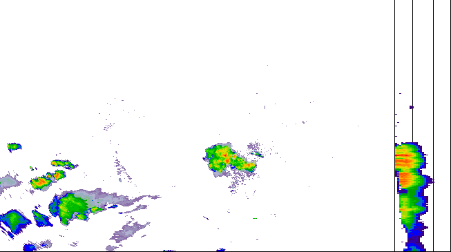 Meteoradar - aktuální srážky 2026-07-15 22:30:00