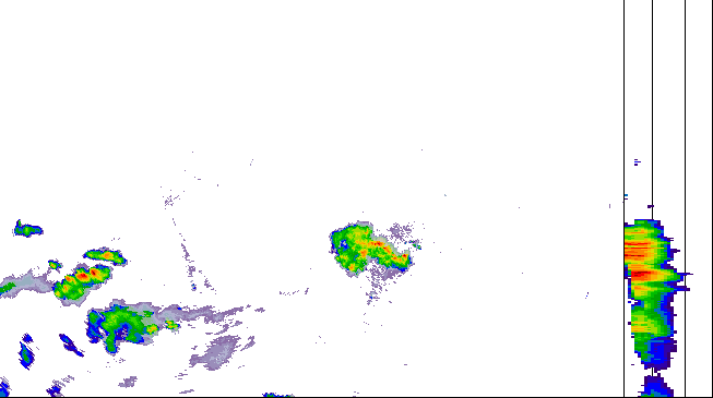 Meteoradar - aktuální srážky 2026-07-15 22:45:00