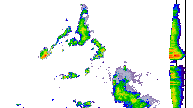 Meteoradar - aktuální srážky 2026-07-16 06:45:00