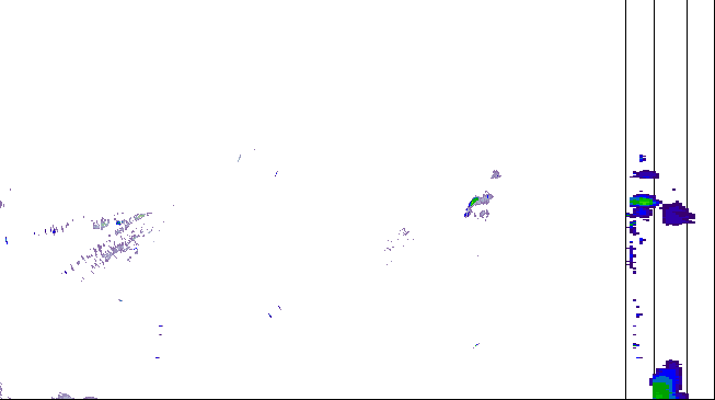 Meteoradar - aktuální srážky 2026-07-16 21:15:00